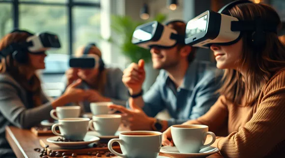 taste coffee in virtual reality