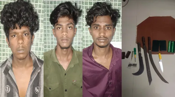 Rowdy gang arrested Coimbatore