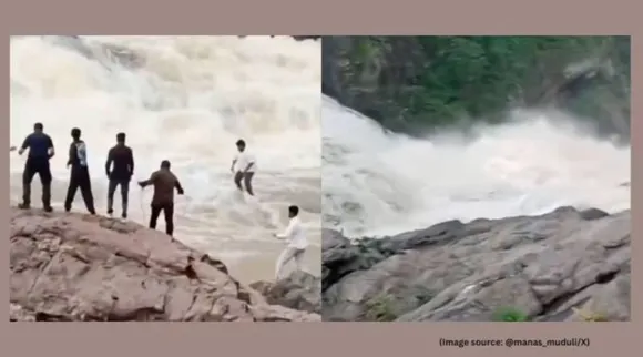 YouTuber Duduma Waterfall Odisha