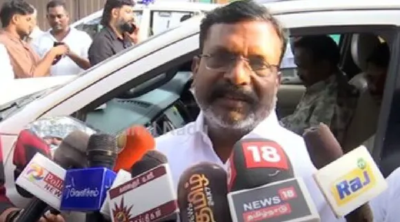 VCK Leader Thol Thirumavalavan about ADMK BJP RSS Tamil News