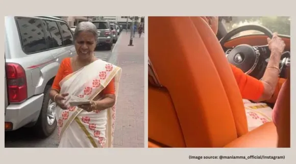 Mani Amma Kerala woman Dubai driving