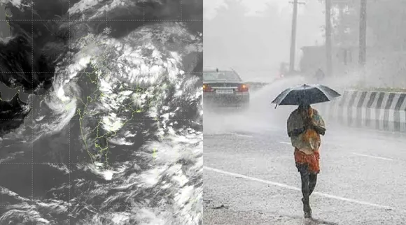 Rain heavy weather report