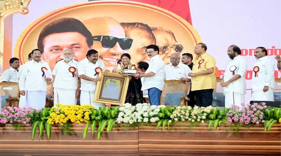 kanimozhi stalin karur