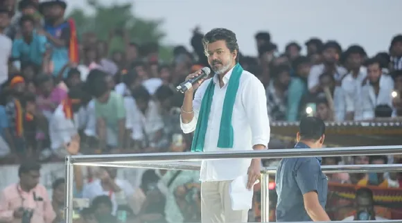 TVK Vijay Thiruvarur Rally speech TN CM MK Stalin DMK Govt Farmer Tamil News