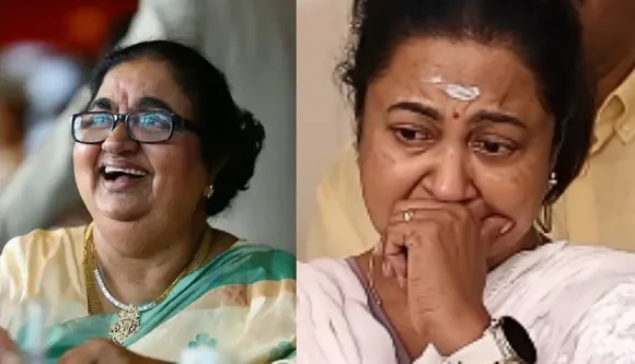 MR Radha wife Geetha Radha passed away