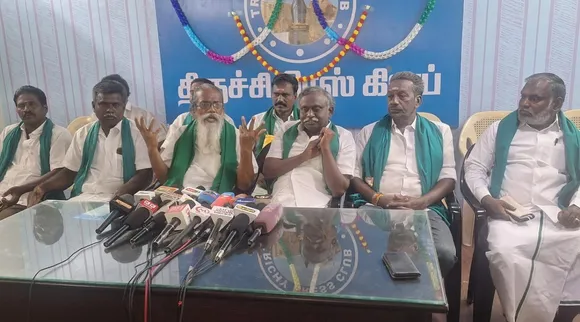 farmer trichy paddy