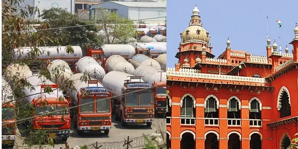 LPG tanker lorry strike withdrawn Chennai High Court