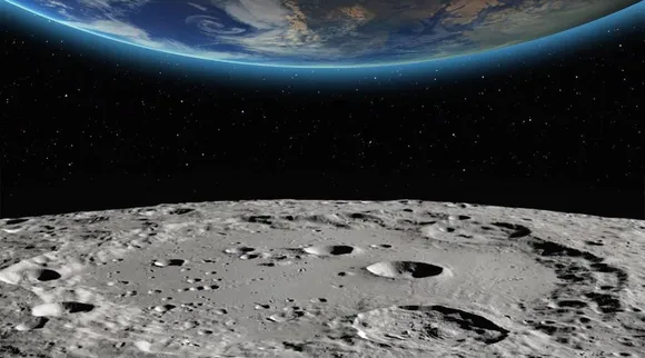 Moon  south pole