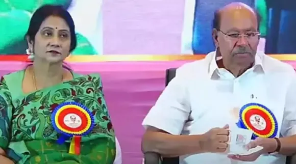 Ramadoss Announce Daughter Srikanthi as active leader in PMK Dharmapuri  Tamil News