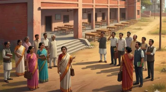 school teachers no students payroll