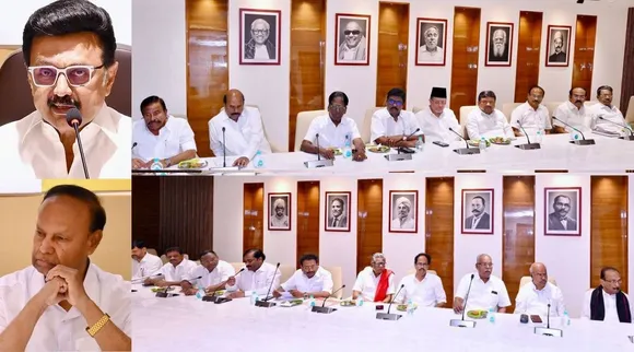 Stalin dmk alliance leaders