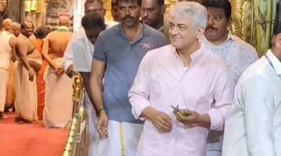 Ajith In Tirupathi
