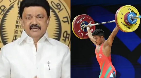 MK Stalin weight lift