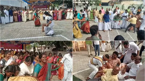 pongal tug off war game