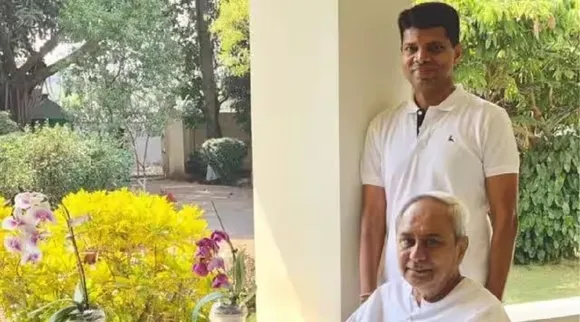 Naveen Patnaik and VK Pandian