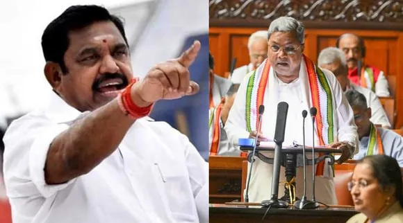 Karnataka Budget 2024 Mekedatu Dam Project Edappadi K Palaniswami condemns Tamil News 