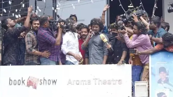Lokesh Kanagaraj with crowd