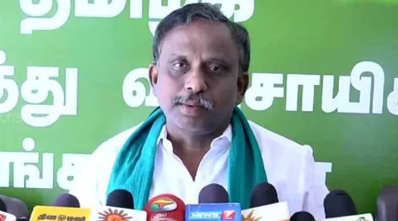 Goondas Act against Tiruvannamalai farmers All Farmers Union Leaders meeting in Trichy Tamil News 