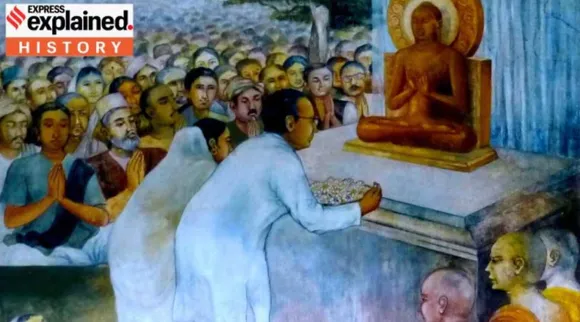 Babasaheb embrace Buddhism