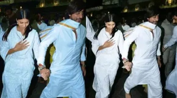 shah rukh khan in tirupathi