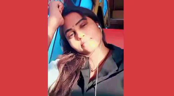 woman fight with police