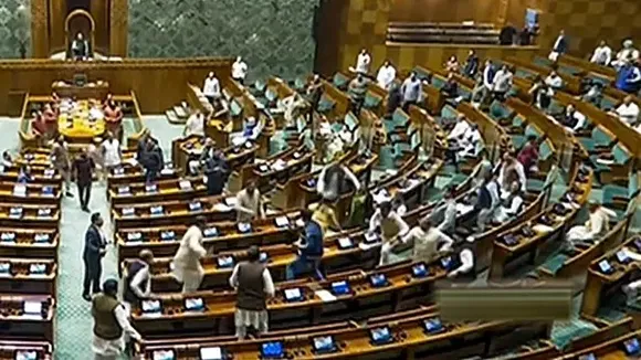 man who barged into Parliament
