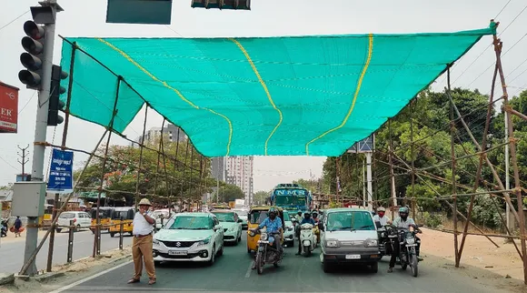 Coimbatore Corporation  set green roof at traffic signals to beat heat Tamil News 