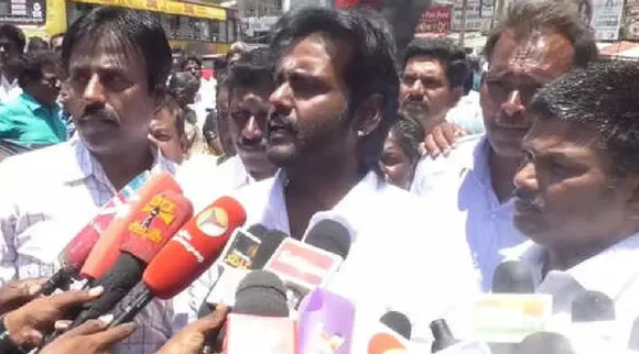 Vijaya Prabhakaran talks about AIADMK DMK VCK in Trichy Tamil News 