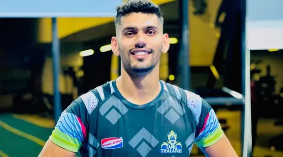 Tamil Thalaivas captain Sagar Rathee