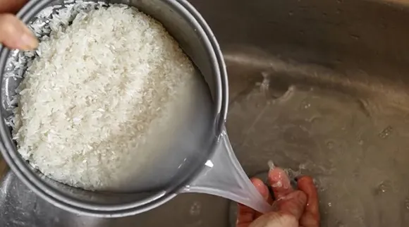 Rice Water hair Straighten