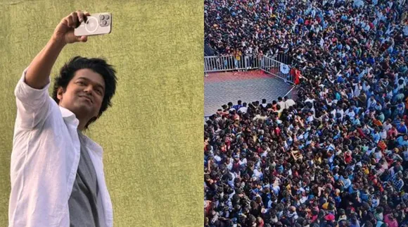 Vijay In Kerala Selfi