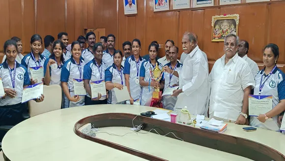 Puducherry athletes who won in Delhi