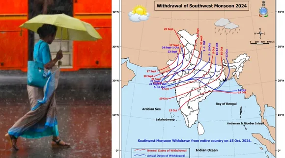India Meteorological Department Southwest monsoon withdrawn Northeast Monsoon started Tamil News 