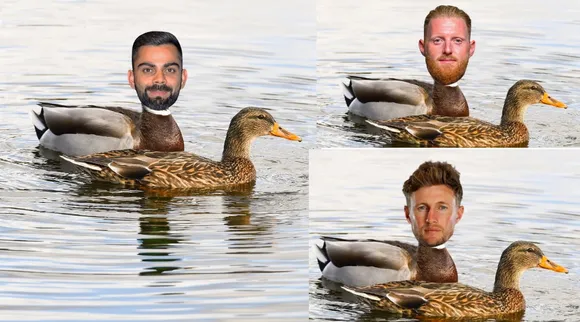 Barmy Army TROLLS Virat Kohli and Bharat Army reply  VIRAL Duck Meme IND v ENG CWC 2023 