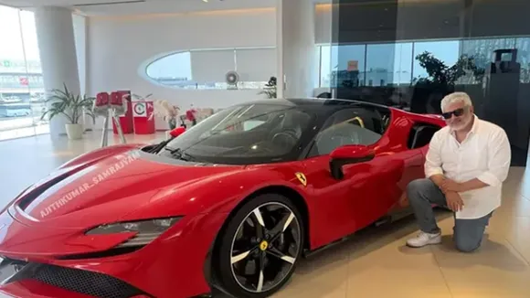 Ajith Kumar Buys a Ferrari SF90