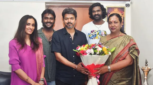 Thalapathy vijay In VIjayakanth 