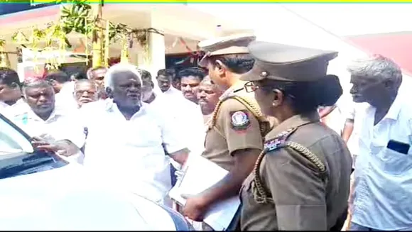 DMK chairman who challenged the police