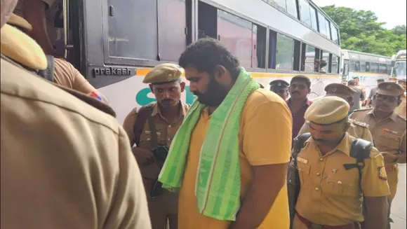 Amar Prasad Reddy was taken by the police