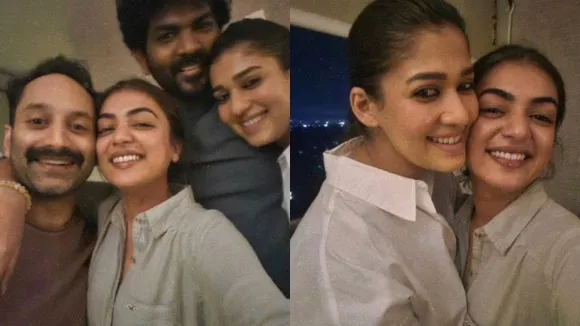 Nayanthara and Nazriya Nazim reunite after a decade