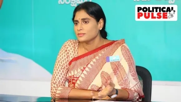 Newly appointed Andhra Pradesh Congress chief Y S Sharmila