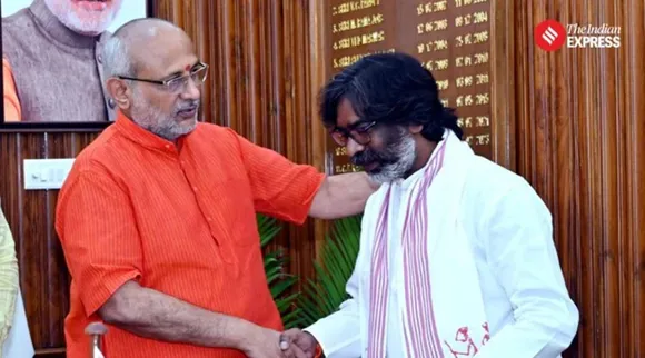 Hemant Soren CP Radha