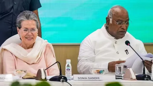 Congress Working Committee meeting