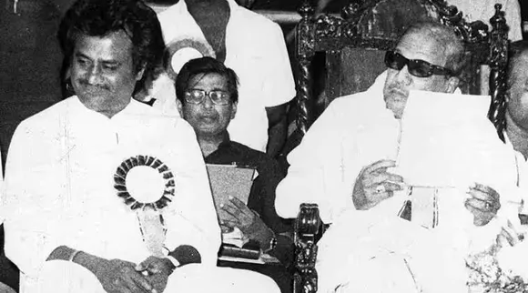 Rajini with Kalaignar 