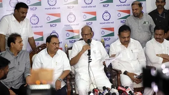 Sharad Pawar hits back at Ajit Pawar