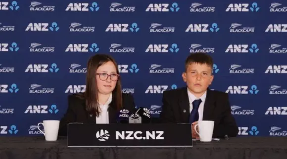 Video how two special guests announce New Zealand T20 World Cup squad Tamil News 