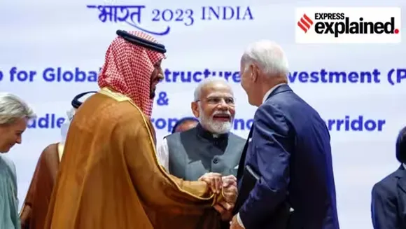 India-Middle East-Europe corridor 