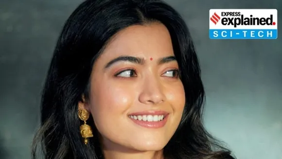Deepfake video showing Rashmika Mandanna