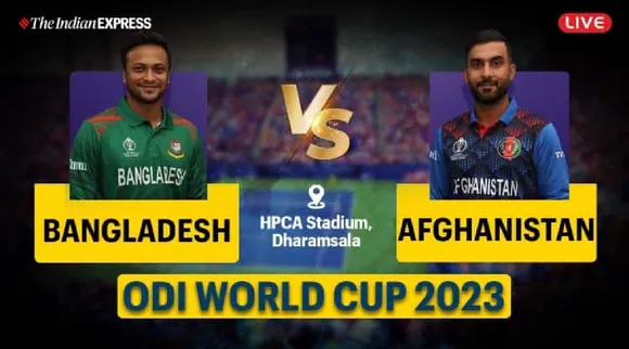 Bangladesh vs Afghanistan Live Score updates World Cup 2023 in tamil 