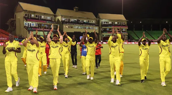 Uganda claim first ever T20 World Cup victory with win over PNG Tamil News 