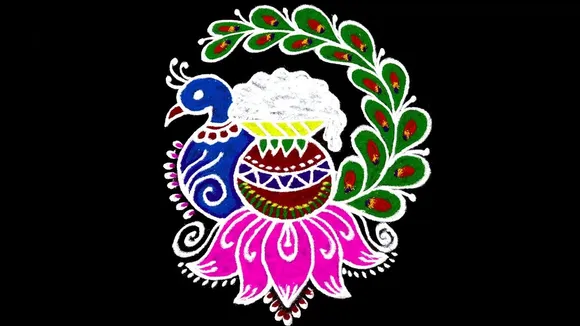 Pongal kolangal 